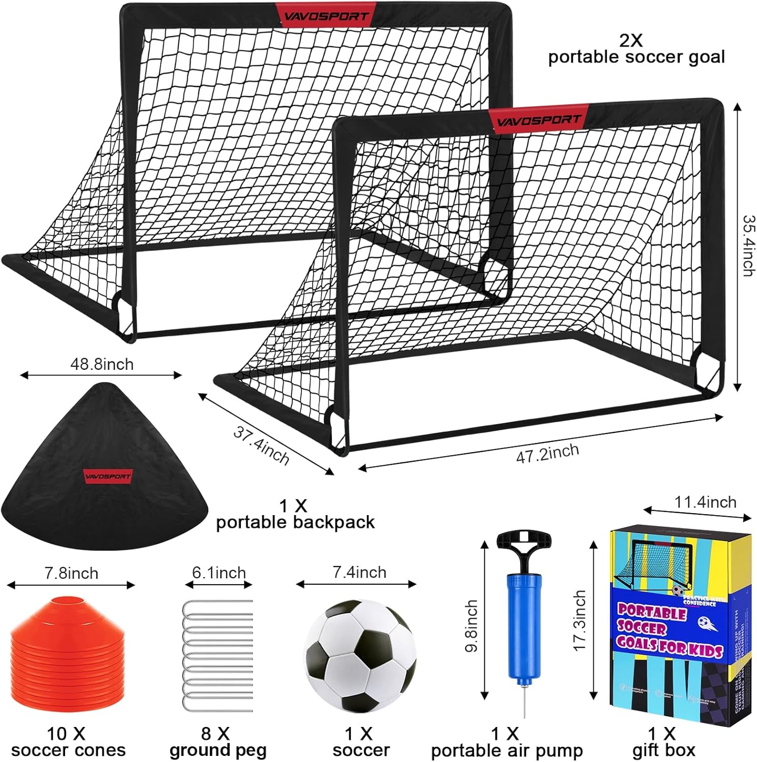 ⚽ Backyard Soccer Goal Set
