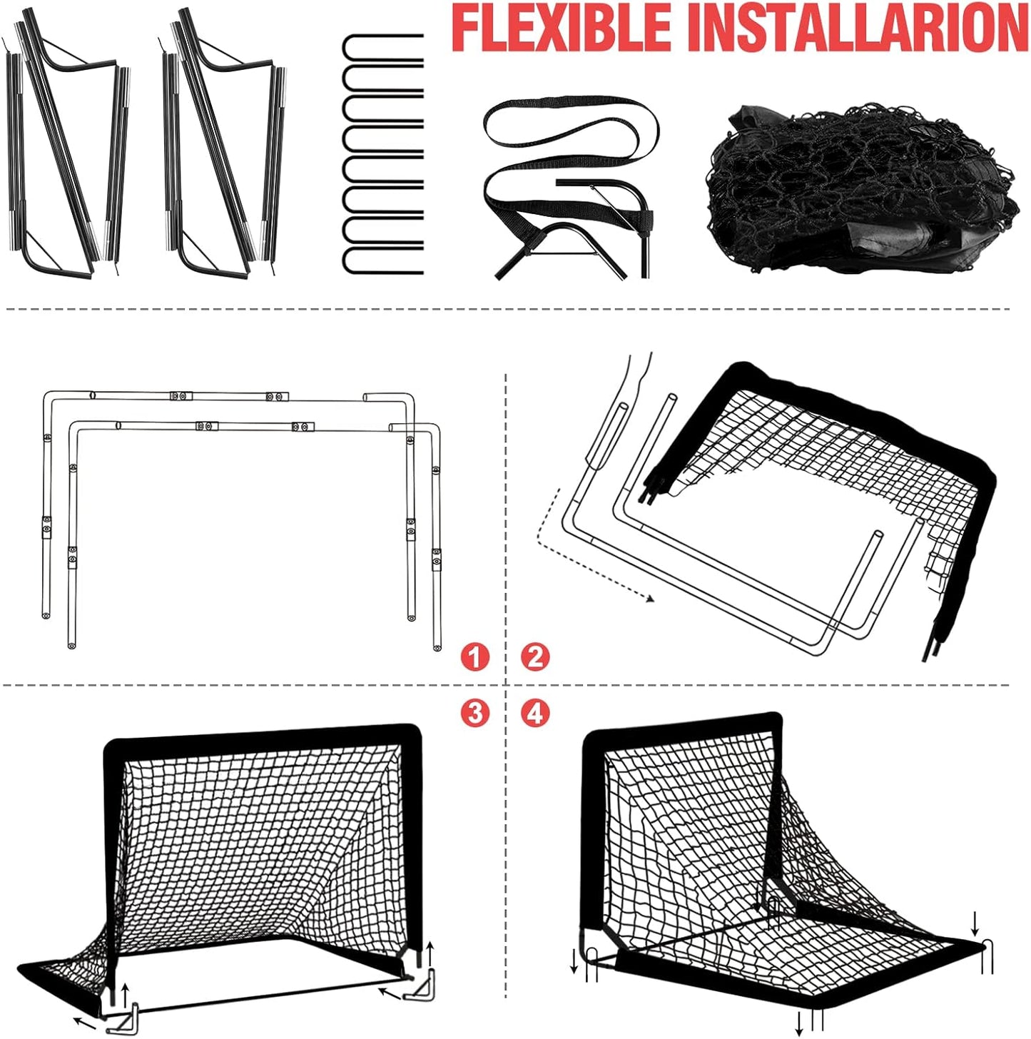 ⚽ Backyard Soccer Goal Set