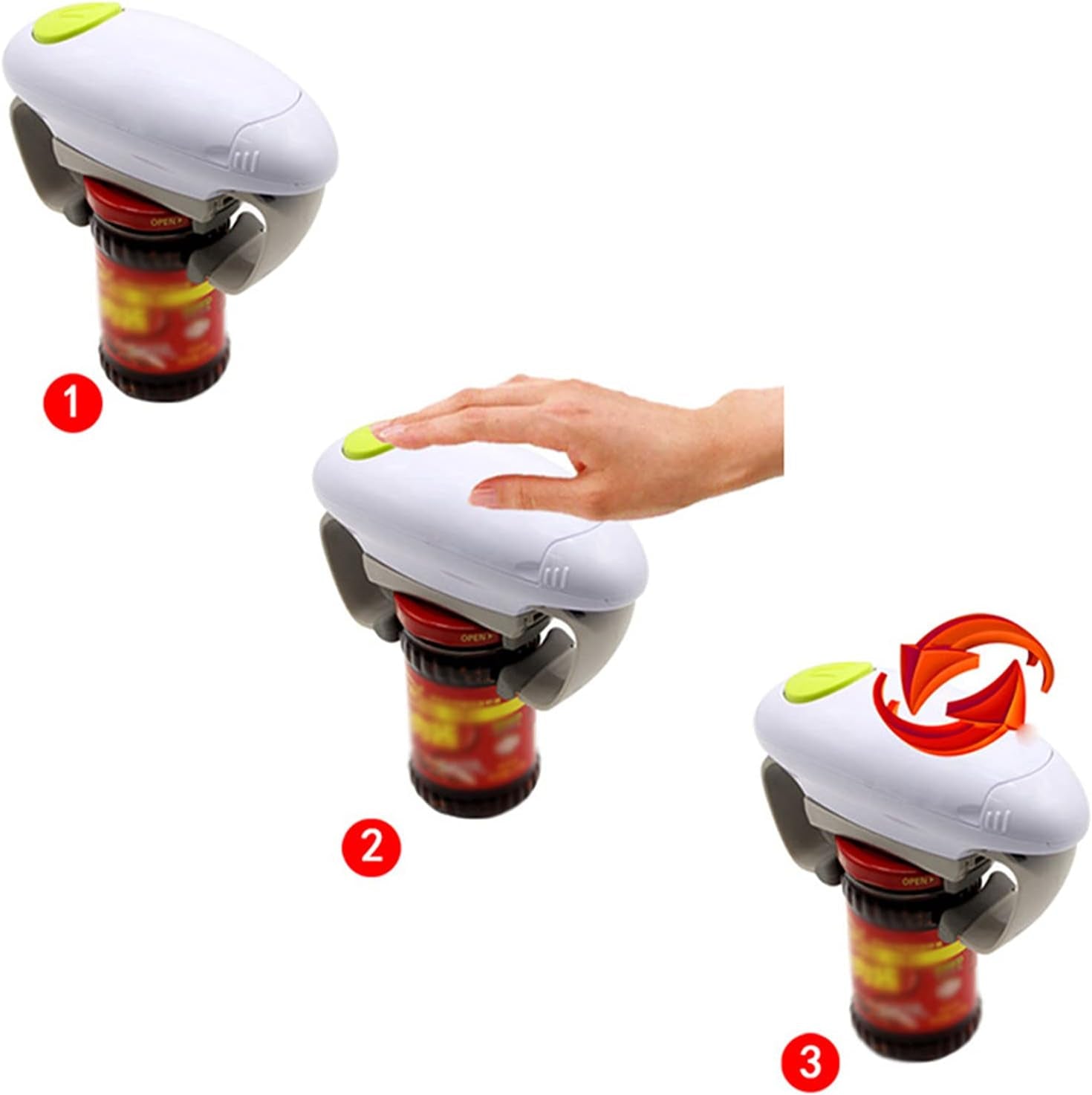 🔓 One-Touch Electric Can Opener