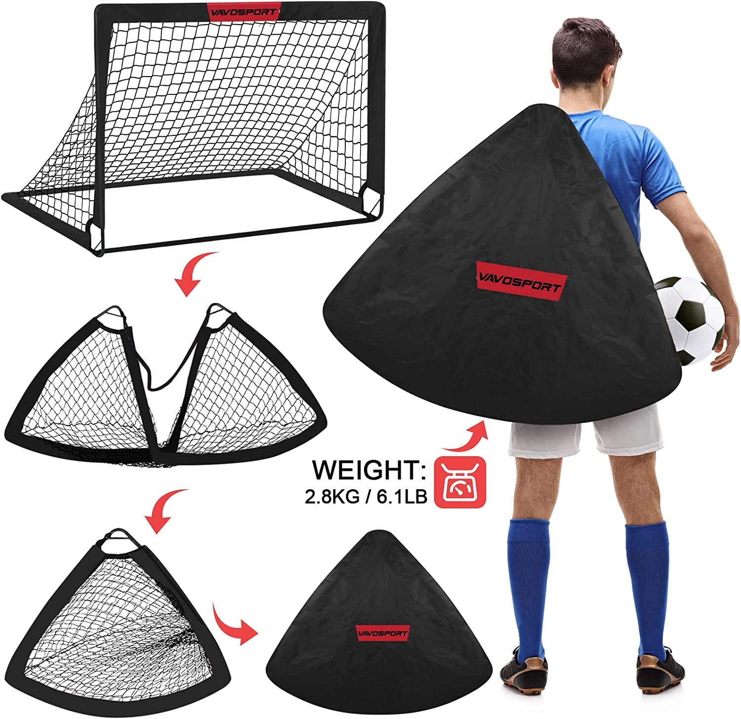 ⚽ Backyard Soccer Goal Set
